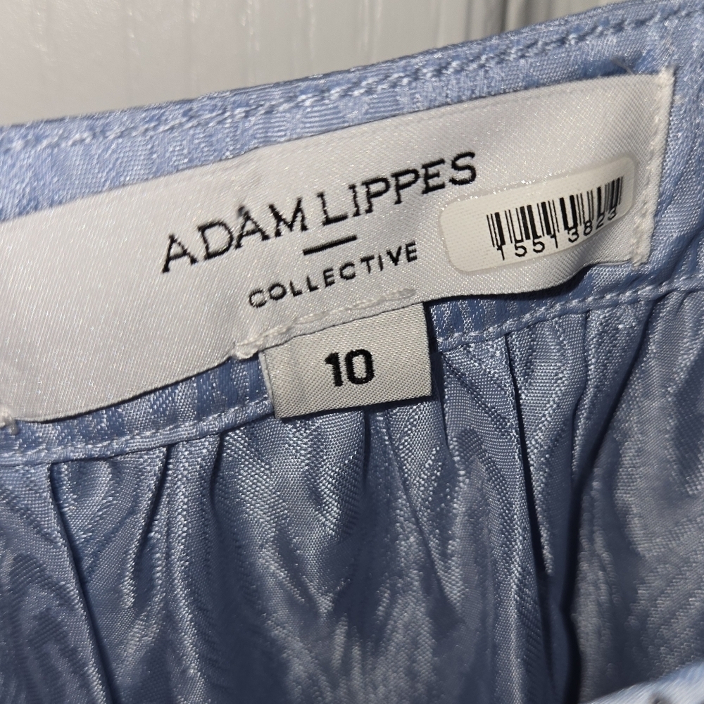 Adam Lippes Collective Asymmetrical Swing Dress | Size 10 #N5 - Picture 12 of 15